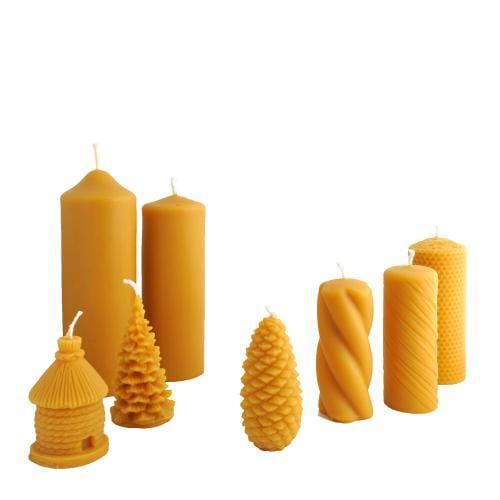 Bougies en cire d'abeille