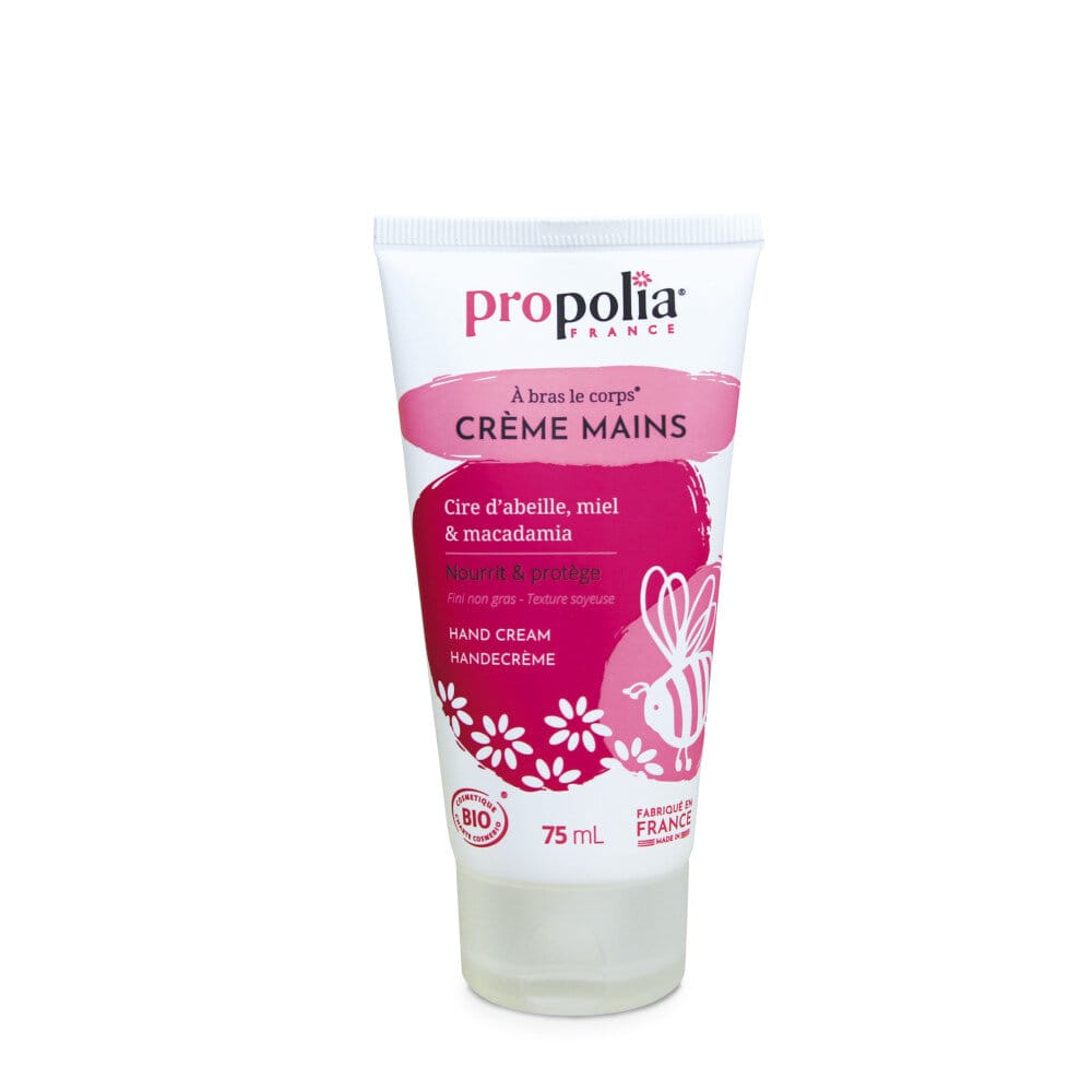 Crème Mains Cire d'Abeille Miel et Macadamia