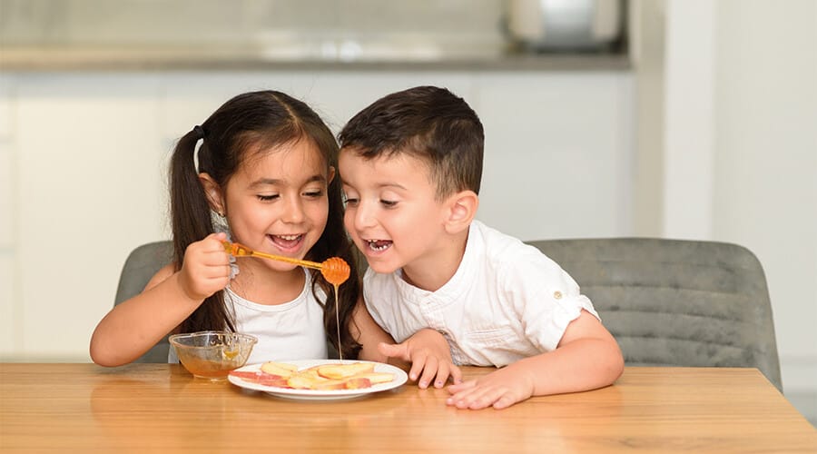 Miel aux enfants